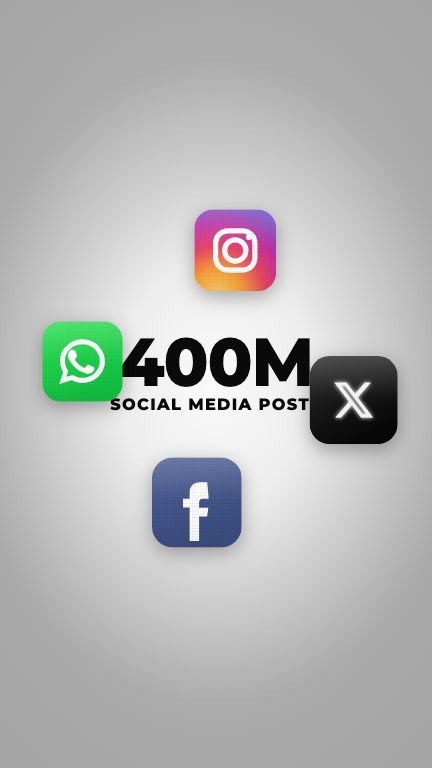 Big Number — Social template preview