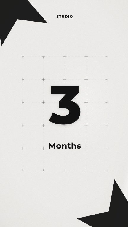 Big Number template preview
