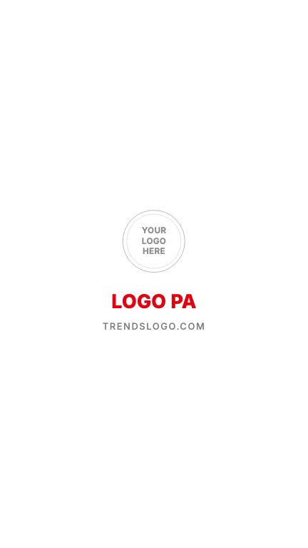 Logo Reveal Ripple template preview