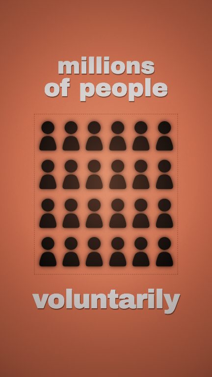 Millions of People template preview
