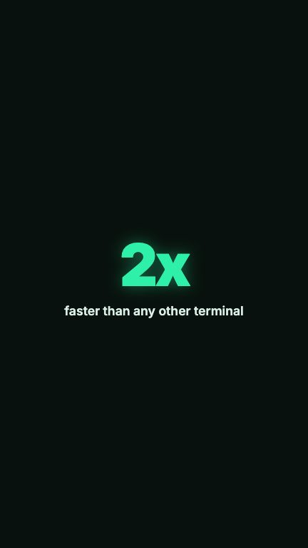 Neon Terminal motion template preview